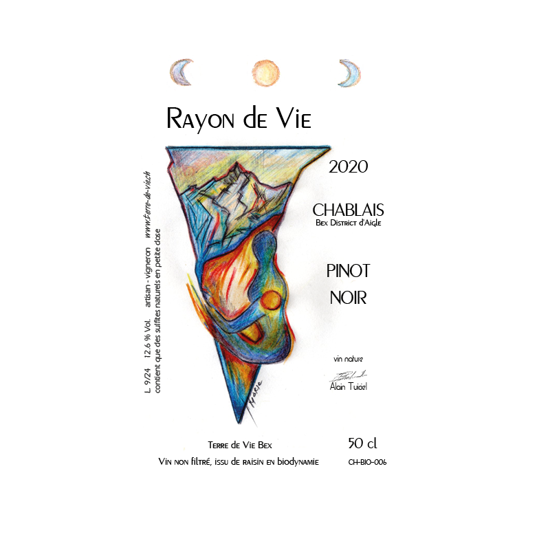 Rayon de Vie 2020  75 cl - Pinot Noir