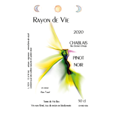 Rayon de Vie 2020  75 cl - Pinot Noir