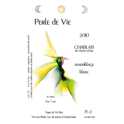 Perle de Vie 2010  75 cl - Assemblage blanc