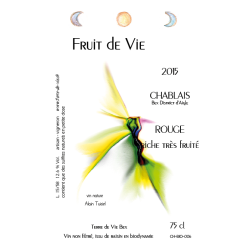 Fruit de Vie 2015  75 cl - Rouge fruité