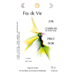 Feu de Vie 2016  75 cl - Pinot Noir