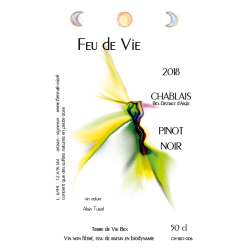 Feu de Vie 2018  50 cl - Pinot Noir