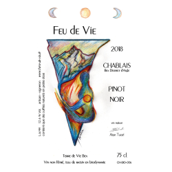 Feu de Vie 2018  75 cl - Pinot Noir