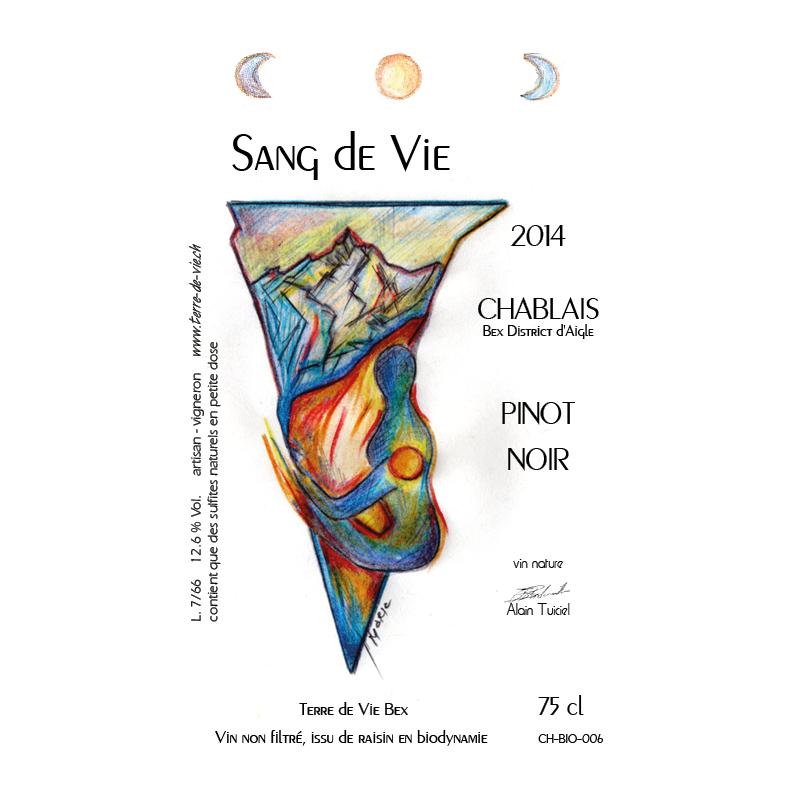 Sang de Vie 2014  75 cl - Pinot Noir