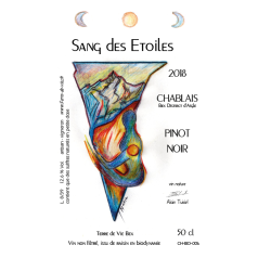 Sang des Etoiles 2018  50 cl - Pinot Noir