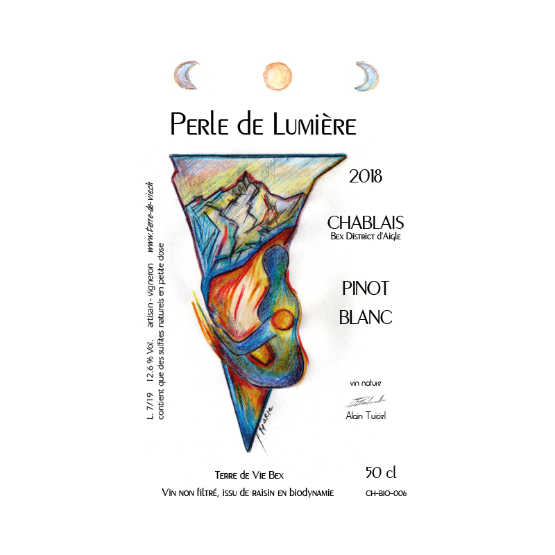 Perle de Lumière 2018 50 cl Pinot blanc