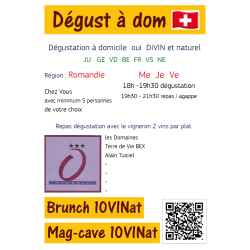 Dégustation à votre Domicile :-)